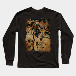 Shaquille O'Neal vs Brooklyn Nets Team Vintage #2 Long Sleeve T-Shirt